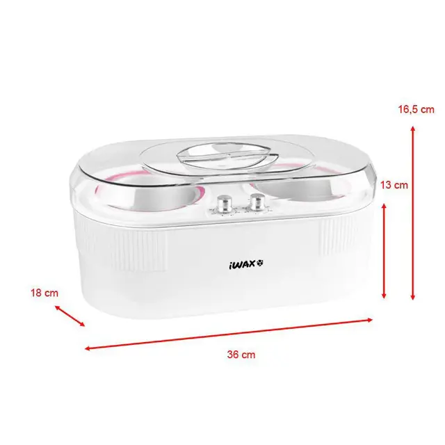 Waxverwarmer 2in1 400ml & 800ml