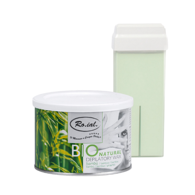 Stripwax Bio Bamboe – Blik 400 ml & Patroon 100 ml