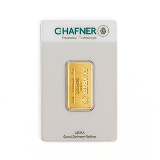 Chafner 10 Gram goudbaar Chafner