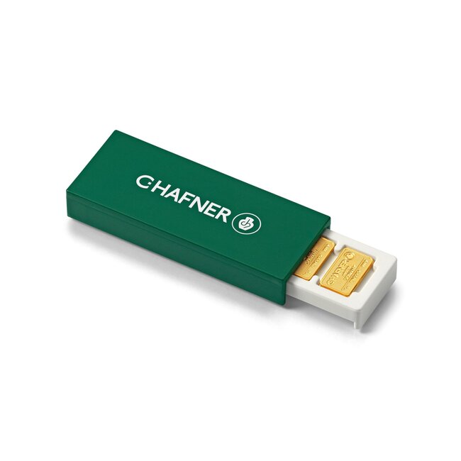 Chafner 24 Karaat fijn goudbaar