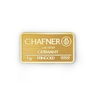 Chafner 1 Gram goudbaar Chafner