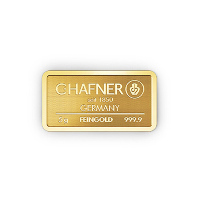 C.Hafner Goudbaar 5 gram kopen