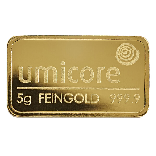 Umicore Goudbaar 5 gram kopen