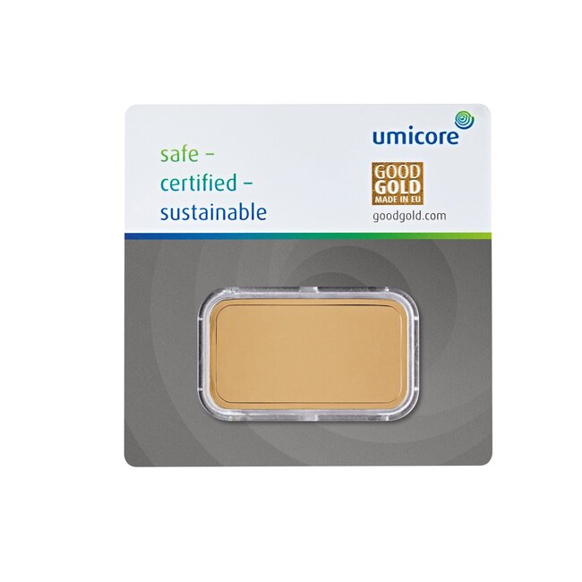 Umicore Goudbaar 50 gram kopen