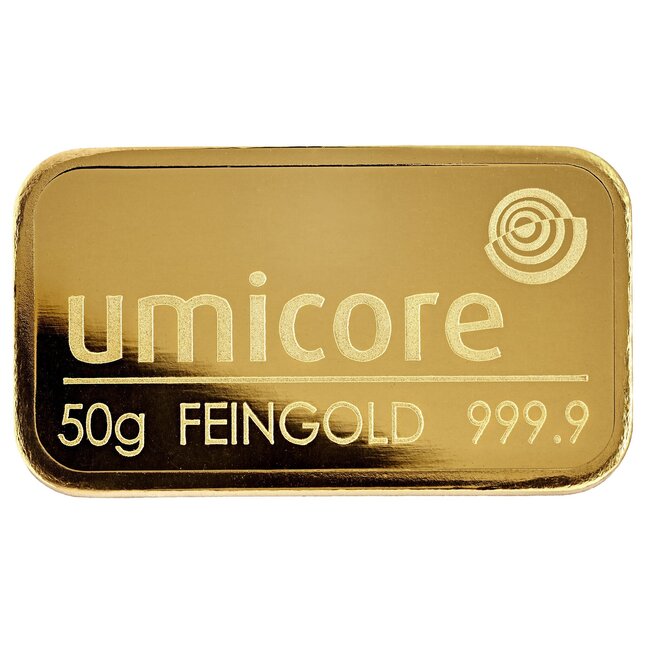 Umicore Goudbaar 50 gram kopen