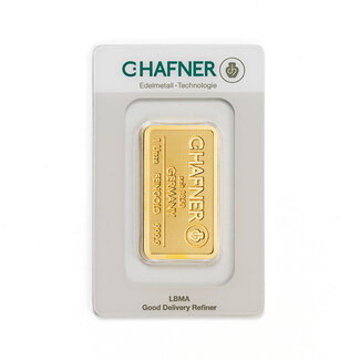 Chafner 1Troz ( 31,1 ) gram goudbaar Chafner