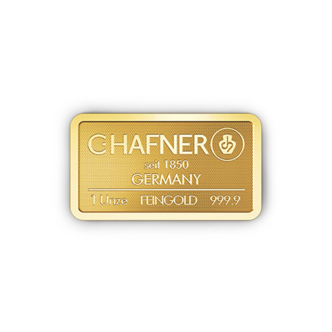 C.Hafner Goudbaar 1 troy ounce kopen