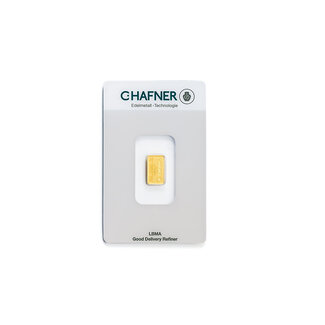 Chafner 2 gram goudbaar Chafner