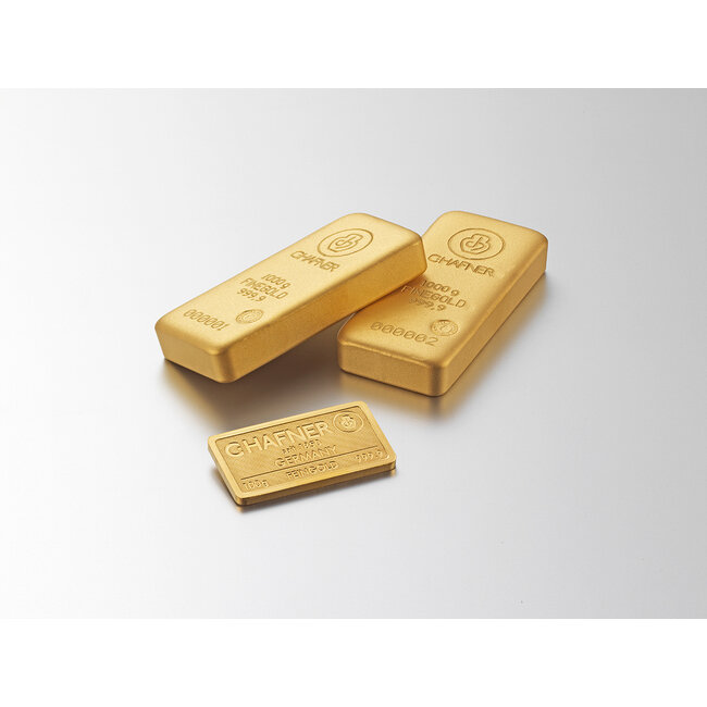 Chafner 24 Karaat fijn goudbaar