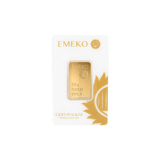 Emeko 20 Gram goudbaar Emeko