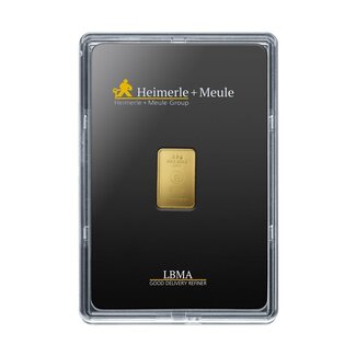 Heimerle + Meule 2.5 Gram goudbaar Heimerle + Meule