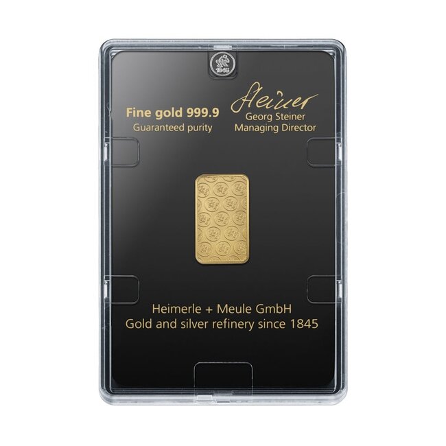 Heimerle + Meule Goudbaar 5 gram kopen