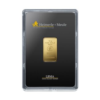 Heimerle + Meule Heimerle + Meule goudbaar 10 gram