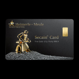 Heimerle + Meule 0.5 Gram Gift goudbaar Heimerle + Meule