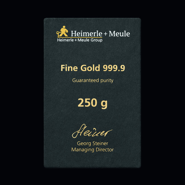 Heimerle + Meule 24 Karaat fijn goudbaar