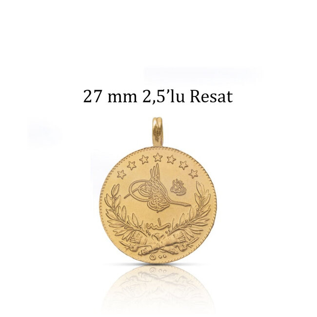 Goldmine 22 Karaat ikibucuklu Resat