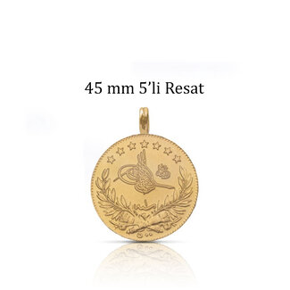 Goldmine 22 Karaat 5li Resat ( 5 muntige )