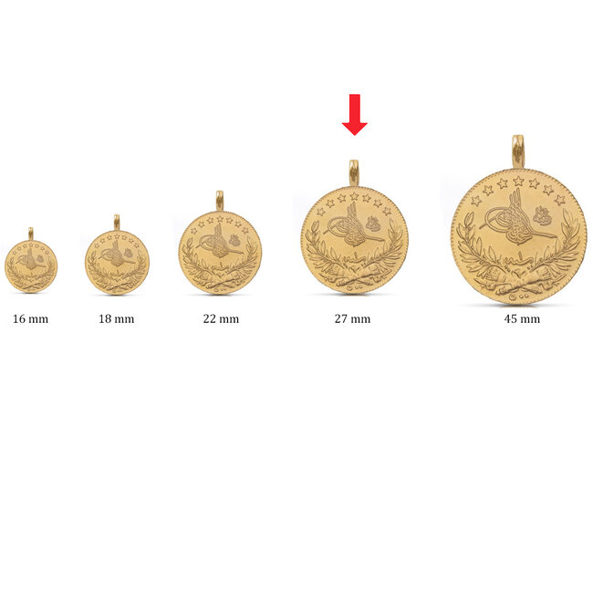 Resat 22 Karaat ikibucuklu Resat