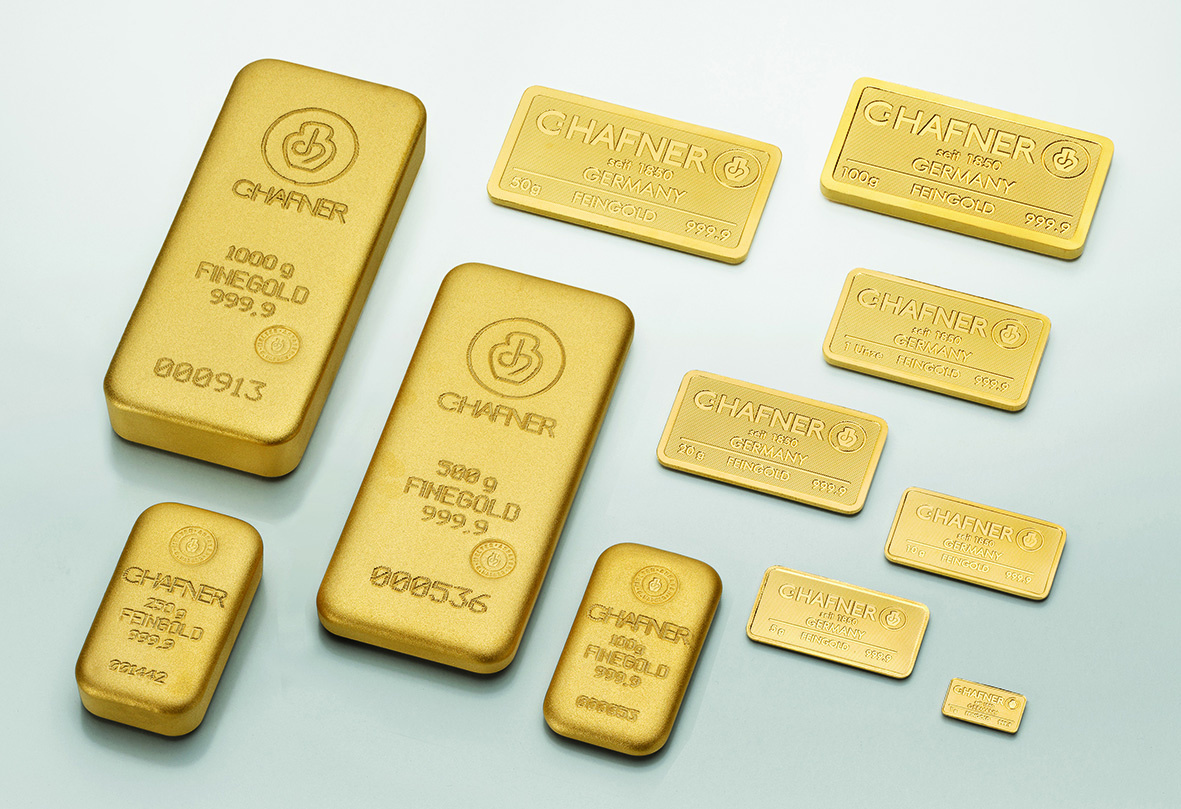 C. Hafner 24 karaat goudbaren kopen – 999,9 fijn goud