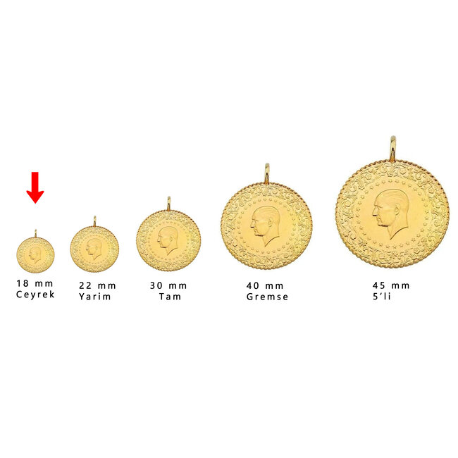 Ziynet 22 Karaat Ceyrek