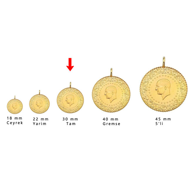 Ziynet 22 Karaat Tam