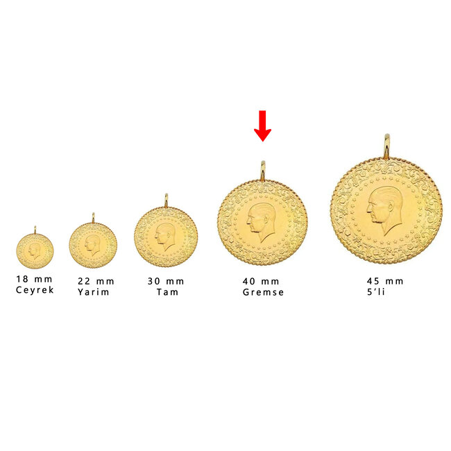 Goldmine 22 Karaat ikibucuklu