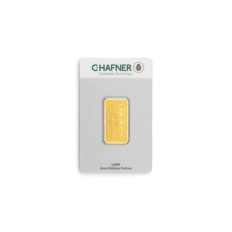 C.Hafner C.Hafner goudbaar 1/4 troy ounce (7,77 gram)