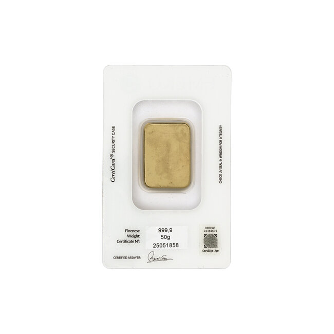 Emeko 24 Karaat fijn goudbaar