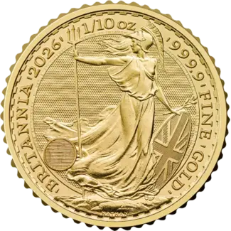 1/10 oz Gouden Britannia Charles III | 2026