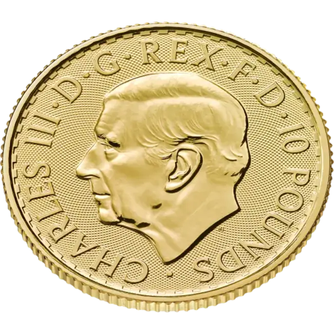 Brittania 1/10 oz Britannia Charles III Gold Coin | 2026