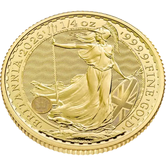 Brittania 1/4 oz Britannia Charles III Gold Coin | 2026