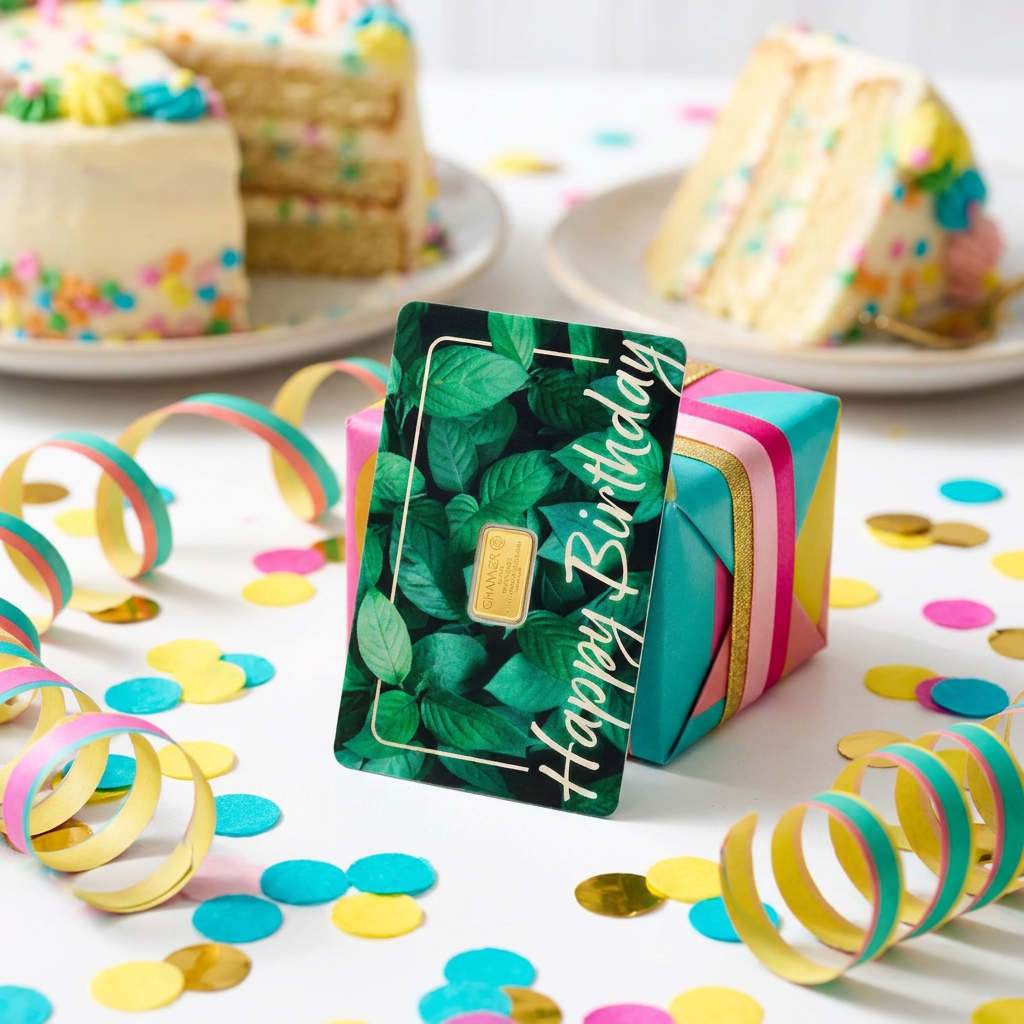 Happy Birthday: een verjaardagscadeau van écht goud