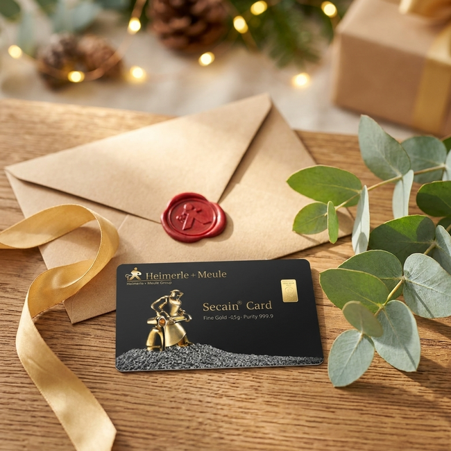 Heimerle + Meule Secain Card goudbaar 0,5 gram kopen
