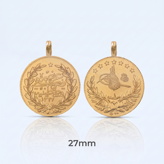 22 Karaat ikibucuklu Resat ( 2.5 muntige )