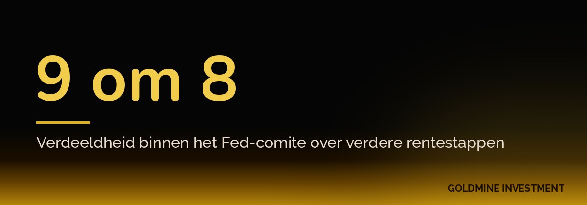 9 om 8 Verdeeldheid binnen het Fed-comite over verdere rentestappen