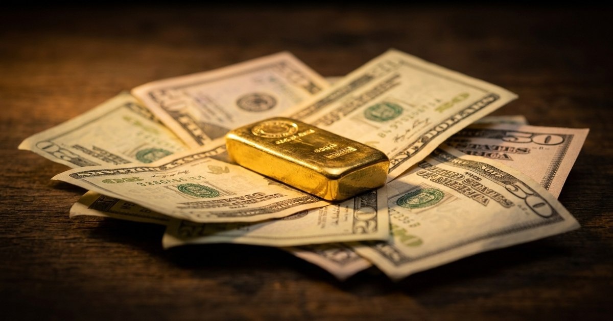 Dollar zakt naar laagste stand in twee maanden, goud veert op