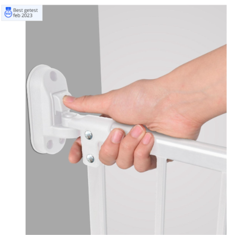 SafetyThings SafetyThings Barrière de Sécurité Escalier et Porte SG-86 80 - 130 cm