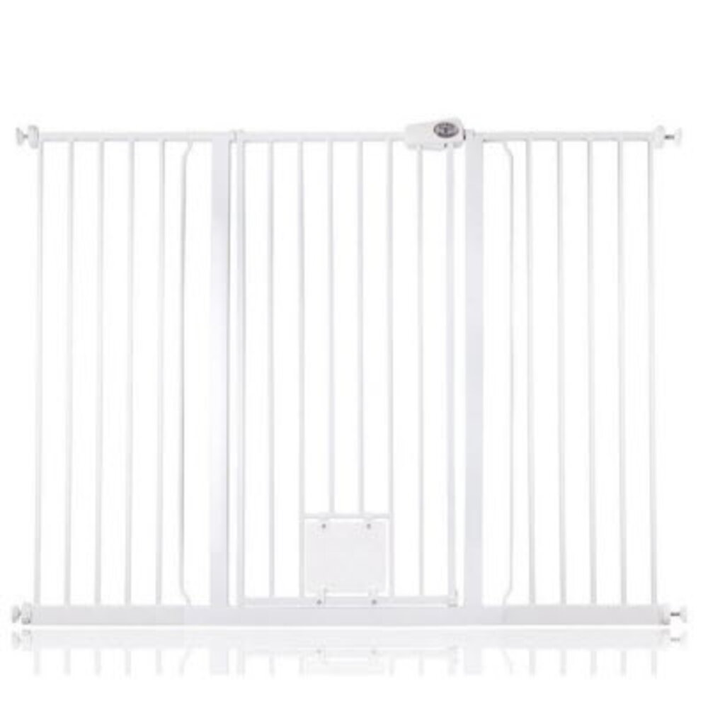 Bettacare Bettacare Barrière de Sécurité Escalier et Porte avec Chatière Extra Haute 139,9 - 147,8 cm Bettacare Bettacare Barrière de Sécurité Escalier et Porte avec Chatière Extra Haute 139,9 - 147,8 cm