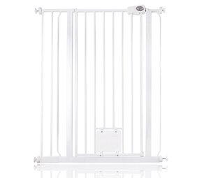 Bettacare Bettacare Barrière de Sécurité Escalier et Porte avec Chatière Extra Haute 87 - 95,9 cm