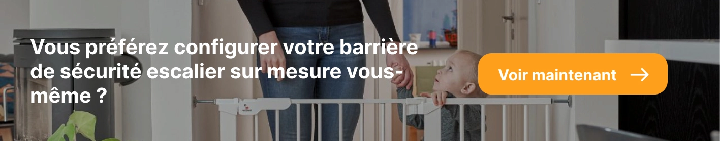 Composer soi-même une barrière de sécurité escalier