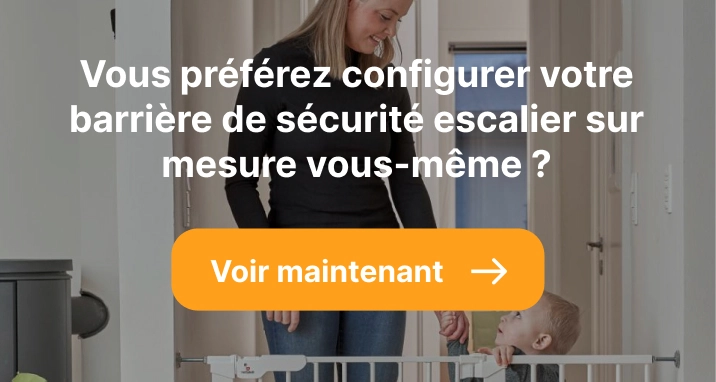 Composer soi-même une barrière de sécurité escalier