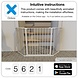 BabyDan BabyDan Flex M Barrière de Sécurité Escalier et Cheminée 90 - 146 cm BabyDan BabyDan Flex M Barrière de Sécurité Escalier et Cheminée 90 - 146 cm