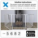BabyDan BabyDan Flex XXL Barrière de Sécurité Escalier et Cheminée 90 - 360 cm BabyDan BabyDan Flex XXL Barrière de Sécurité Escalier et Cheminée 90 - 360 cm