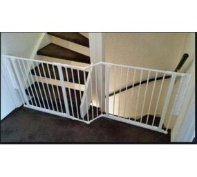 BabyDan BabyDan Flex 2 x Porte Barrière de Sécurité Escalier et Porte (90 - 192 cm)