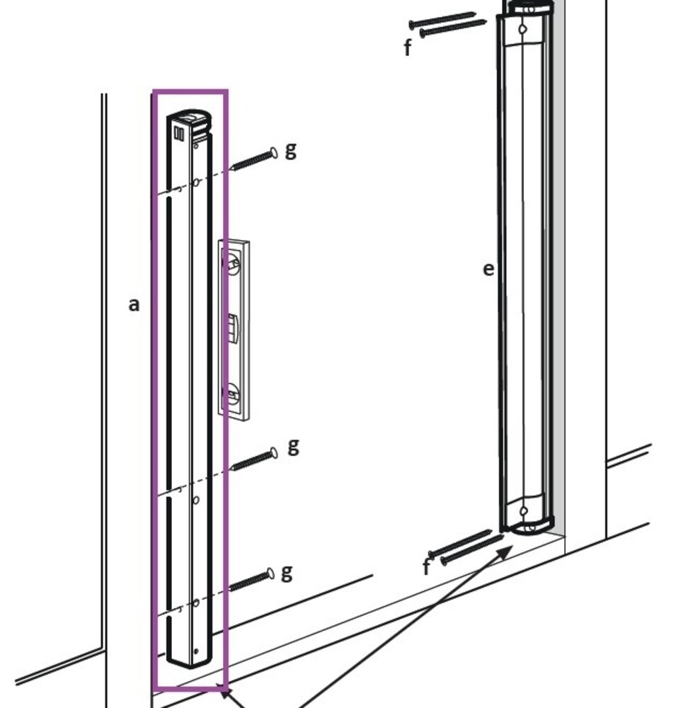 BabyDan BabyDan Guard Me Barrière de Sécurité Escalier et Porte Fixation Murale avec Fermeture