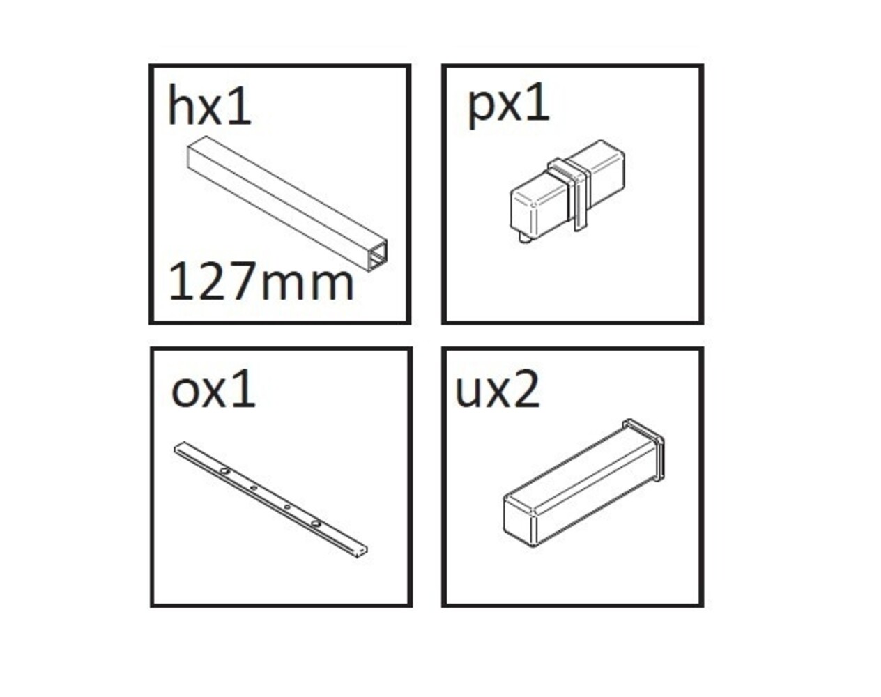 BabyDan BabyDan Perfect Close / Premier Barrière de Sécurité Escalier et Porte Kit de Pièces de Rechange