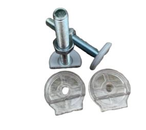 BabyDan BabyDan Perfect Close / Premier Barrière de Sécurité Escalier et Porte Vis de Réglage (Demi-Ronde)