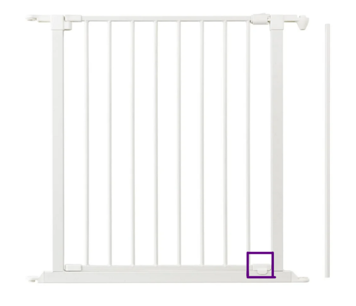 BabyDan BabyDan Flex Barrière de Sécurité Escalier et Porte Butée de Porte