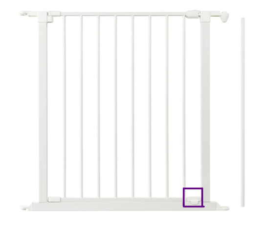 BabyDan BabyDan Flex Barrière de Sécurité Escalier et Porte Butée de Porte