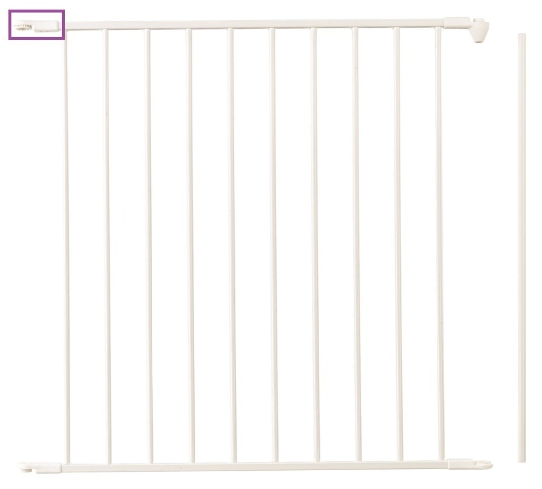 BabyDan BabyDan Flex Barrière de Sécurité Escalier et Porte Engrenage Supérieur pour Rallonge